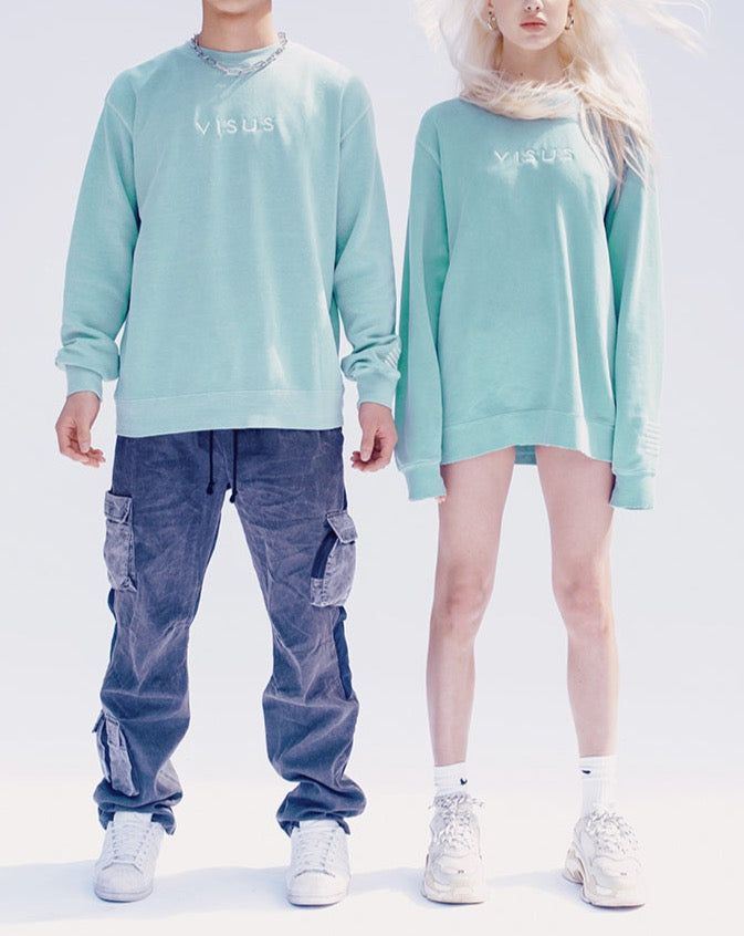 VISUS LOGO CREWNECK • MINT