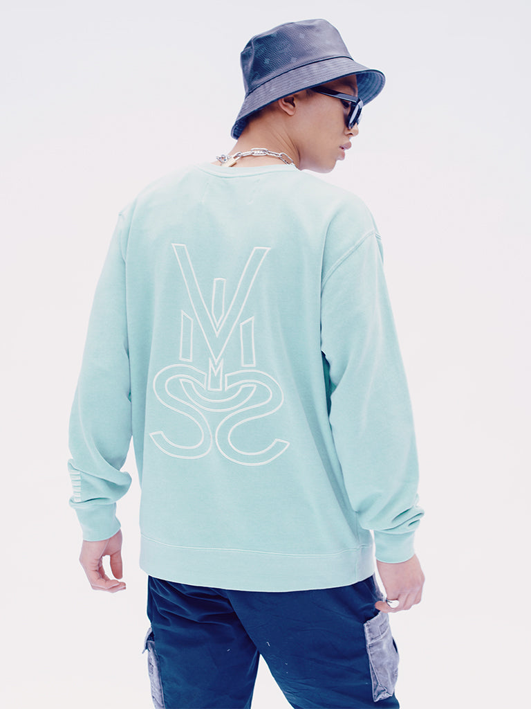 VISUS LOGO CREWNECK • MINT