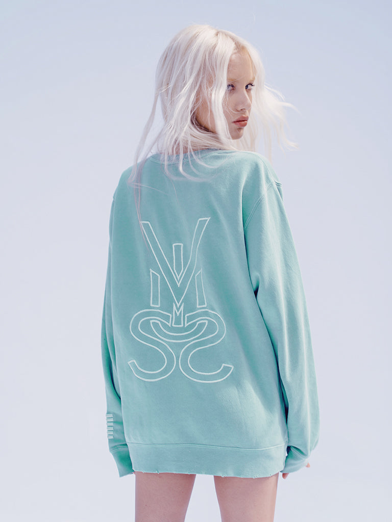 VISUS LOGO CREWNECK • MINT